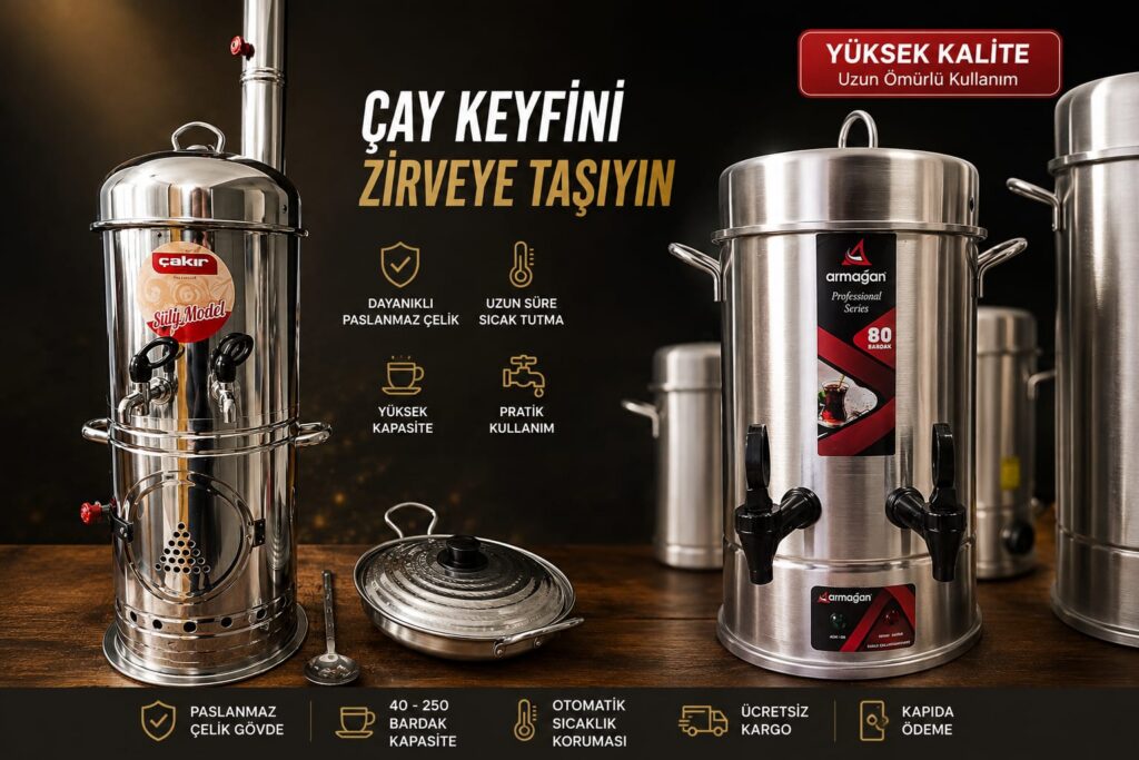 Çay Makinesi mi, Odunlu Semaver mi? Hangisini Almalıyım?