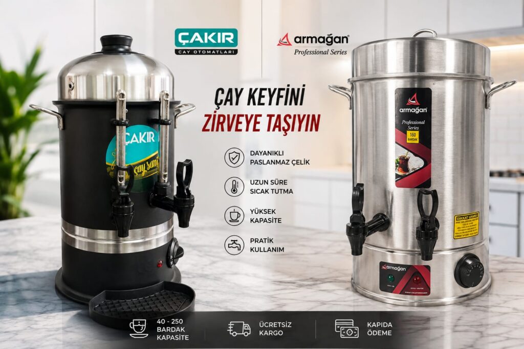 Sanayi Tipi Çay Otomatı Kullanım ve Temizlik Rehberi